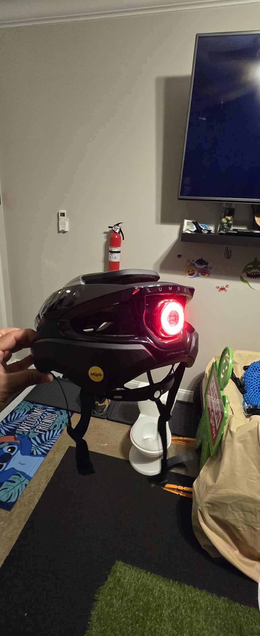 Lumos Ultra Fly Pro - Road Bike Helmet with Light | Lumos Firefly Compatible | Built-in Sunglasses Port - Customer Photo 1