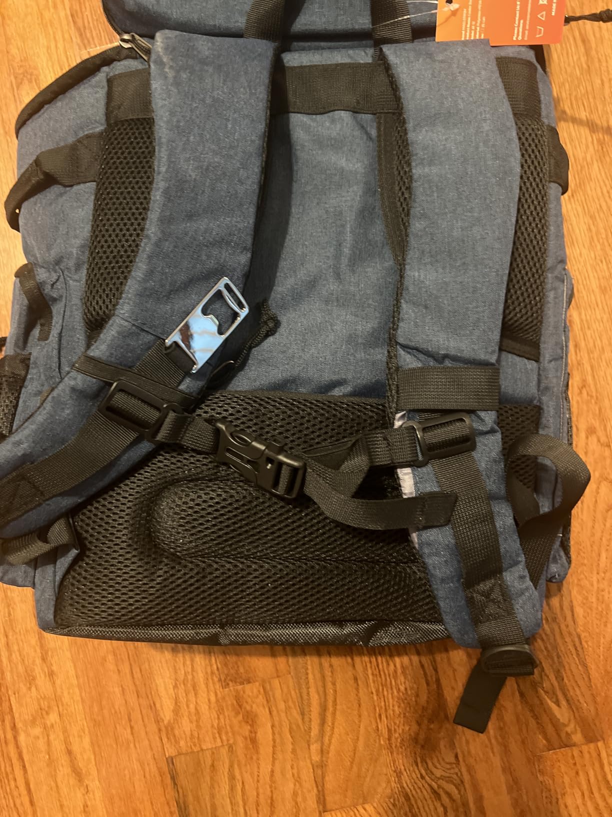 Maelstrom Backpack Cooler,Soft Lightweight Leakproof Cooler Backpack,35 Can Insulated Cooler Bag,Keeps 35 Cans Hot/Cold for Up to 16 Hours,Waterproof Lunch Backpack for Men Women-Blue - Customer Photo 2