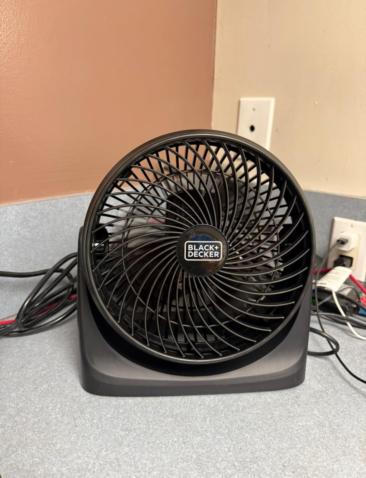 BLACK+DECKER Box Fan with 3 Speed Settings, 20