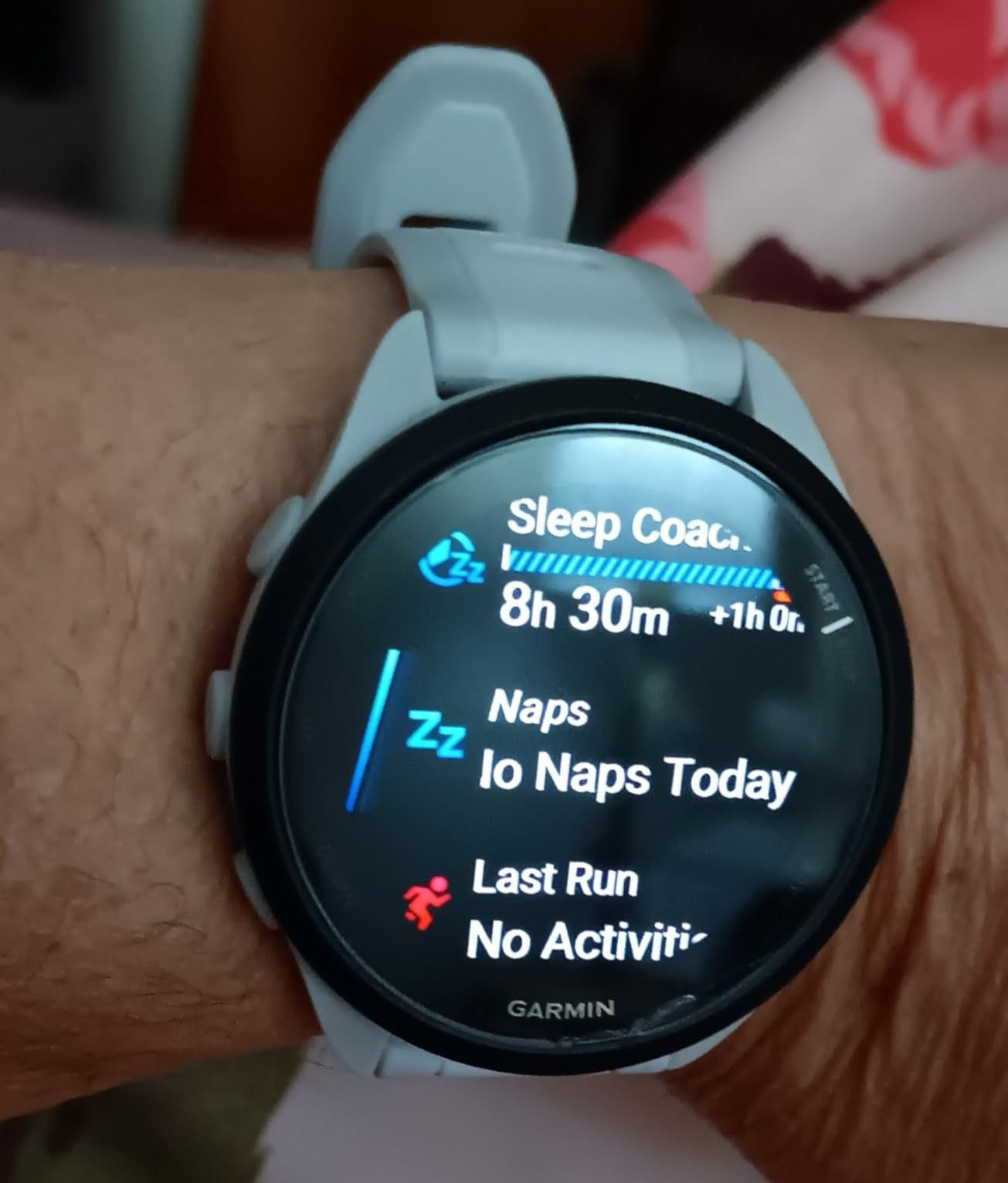 Garmin Forerunner 165, Running Smartwatch, Colorful AMOLED Display, Training Metrics and Recovery Insights, Black Customer Review Garmin Forerunner 165, Running Smartwatch, Colorful AMOLED Display, Training Metrics and Recovery Insights, Black - Customer Photo 2
