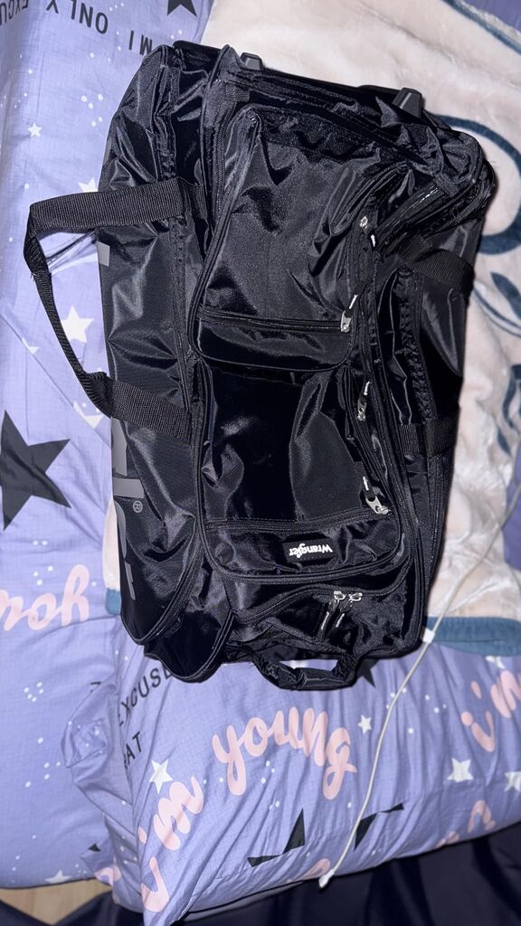 Wrangler Wesley Rolling Duffel Bag Customer Review Wrangler Wesley Rolling Duffel Bag - Customer Photo 3