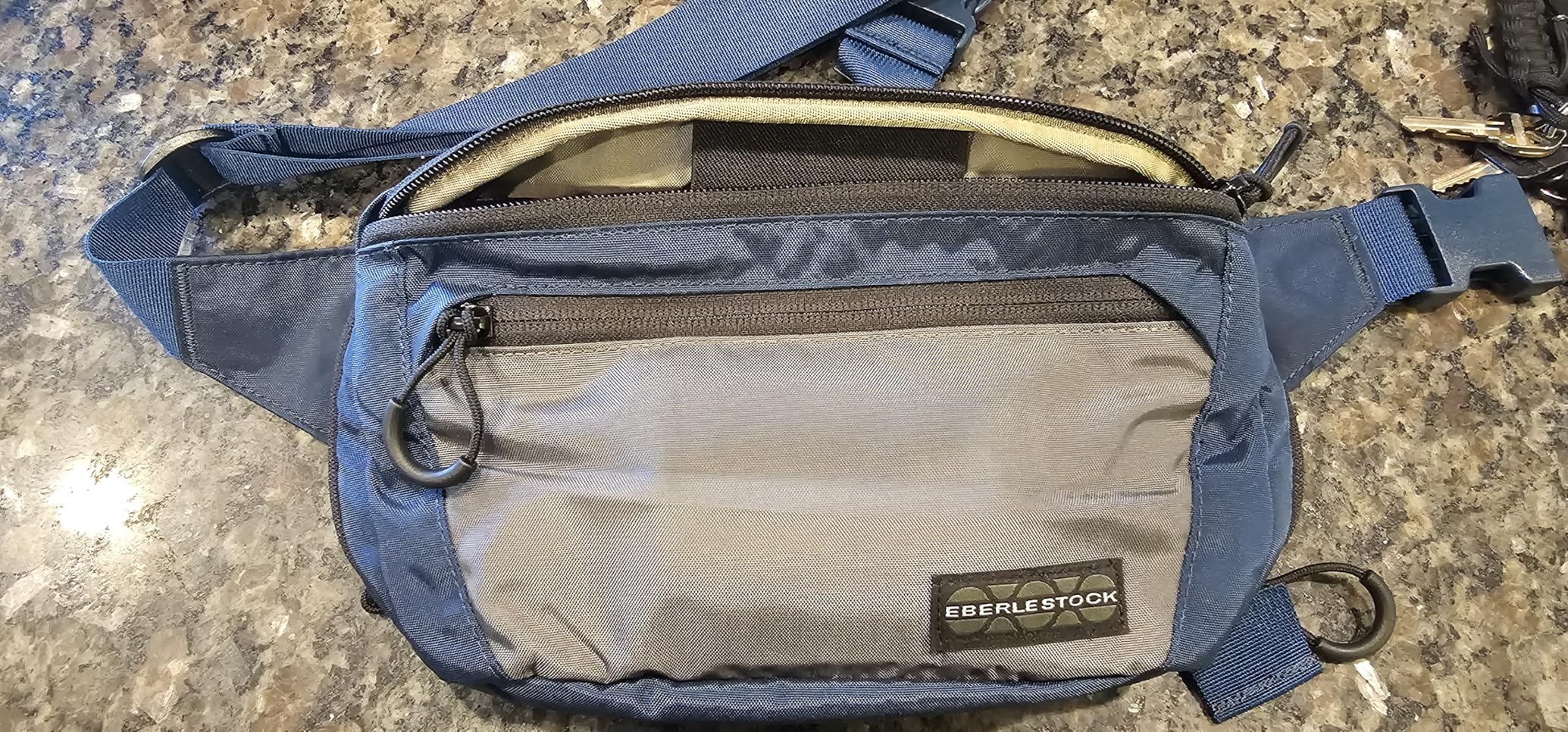 Eberlestock Bando Bag - Tactical Men's Fanny Pack w/Adjustable Waist Belt, Zippered Pockets, Compact Lightweight Belt Bag - Customer Photo 1