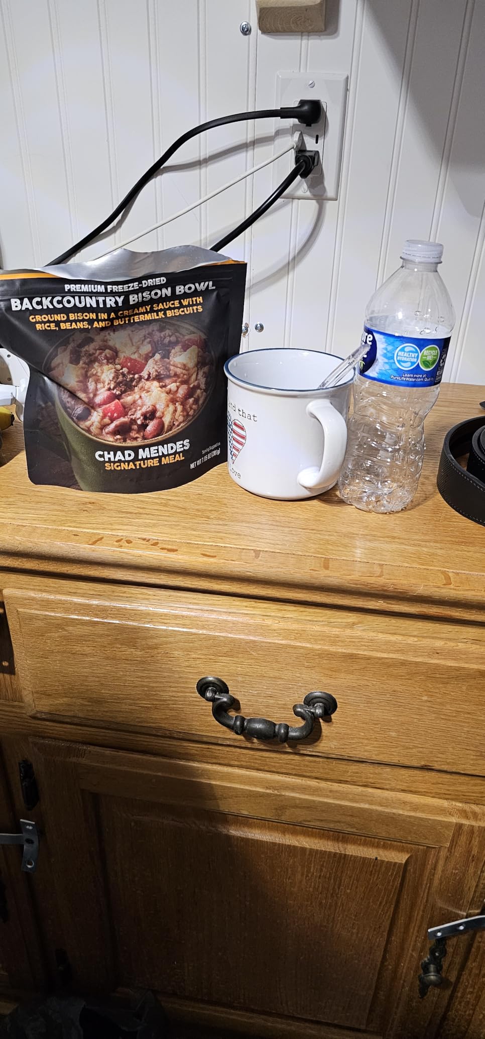 Peak Refuel Backcountry Bison Bowl | Chad Mendes Signature Meal | Premium Freeze-Dried Variety Meals | Hunting, Survival, Camping, Backpacking Food | High-Protein Game Meats | MRE | Made in USA - Customer Photo 1