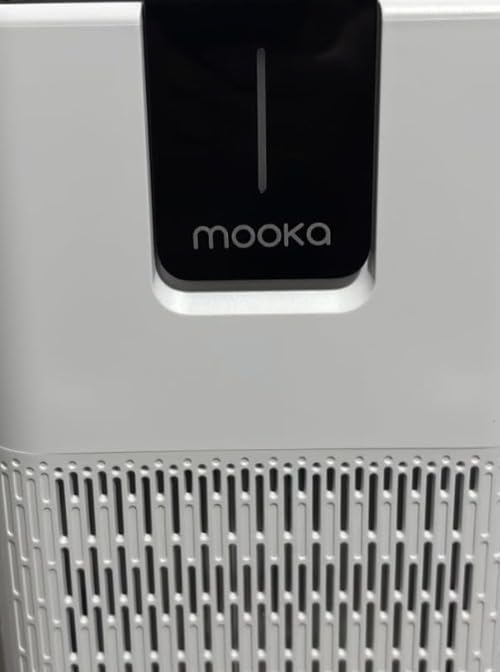 Air Purifiers for Home Large Room Up to 1250 Ft²,MOOKA H13 HEPA Air Purifier for Pets Dust Odor Smoke,Aromatherapy Function,Air Cleaner with 15dB Quiet Sleep Mode for Bedroom Office Living Room,White Customer Review Air Purifiers for Home Large Room Up to 1250 Ft²,MOOKA H13 HEPA Air Purifier for Pets Dust Odor Smoke,Aromatherapy Function,Air Cleaner with 15dB Quiet Sleep Mode for Bedroom Office Living Room,White - Customer Photo 1