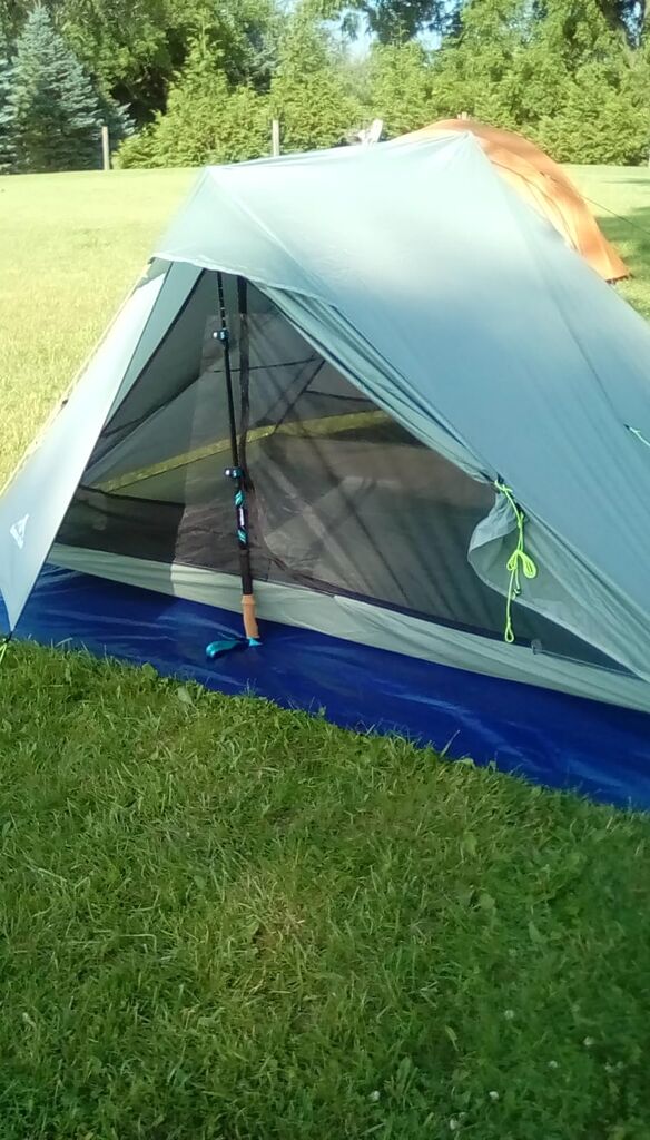 Altair Two Ultralight Backpacking Tent, 2 Person Trekking Pole Backpacking Tent, Waterproof, Compact, 3 Season, Double Wall Shelter for Backpacking, Camping, Thru Hiking, Trekking - Customer Photo 2