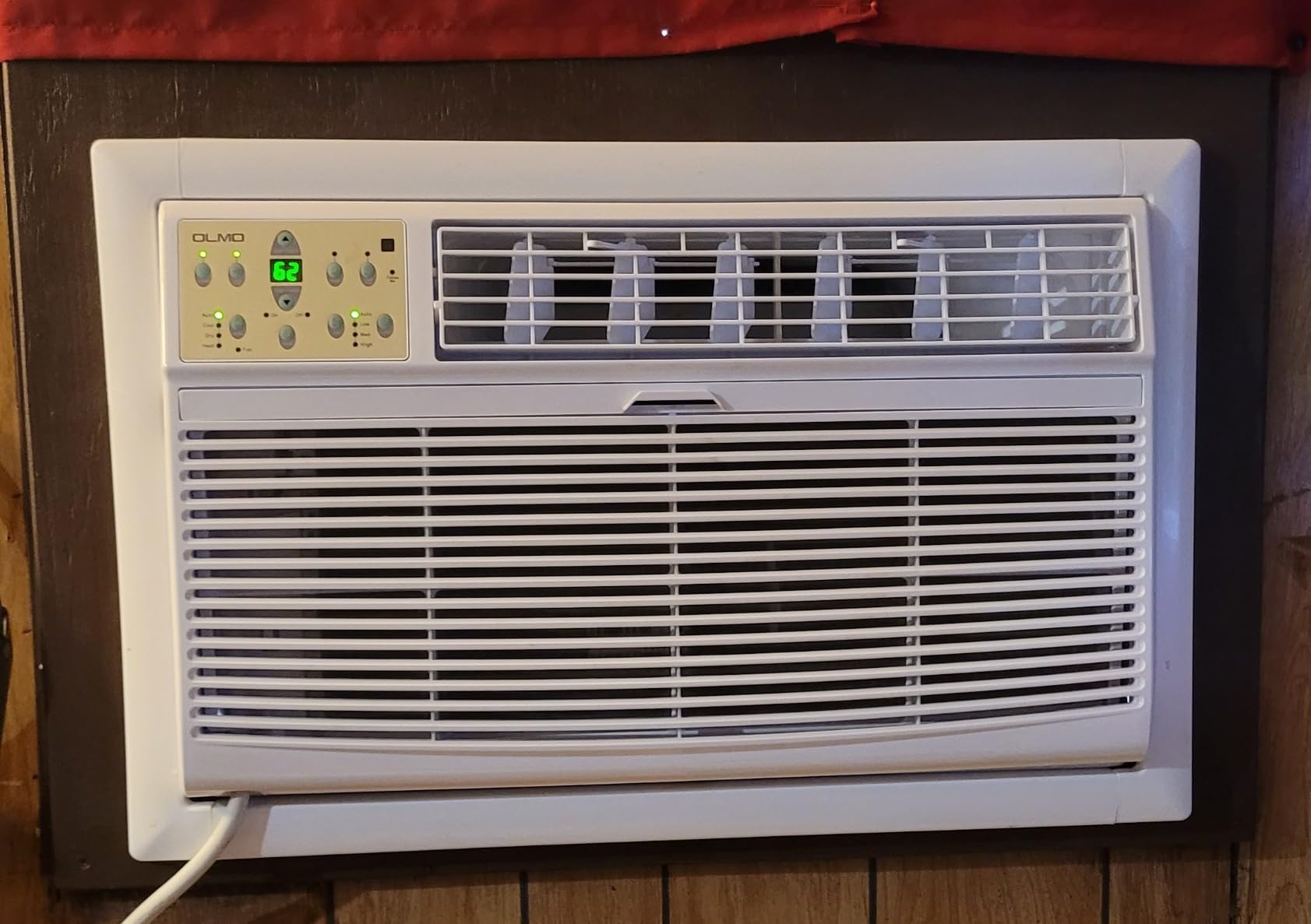 OLMO TTW 14,000 btu 230V Through-the-Wall Air Conditioner with Remote Control and built in Smart Kit, (Heating and Cooling) (R32 Refrigerant) - Customer Photo 2