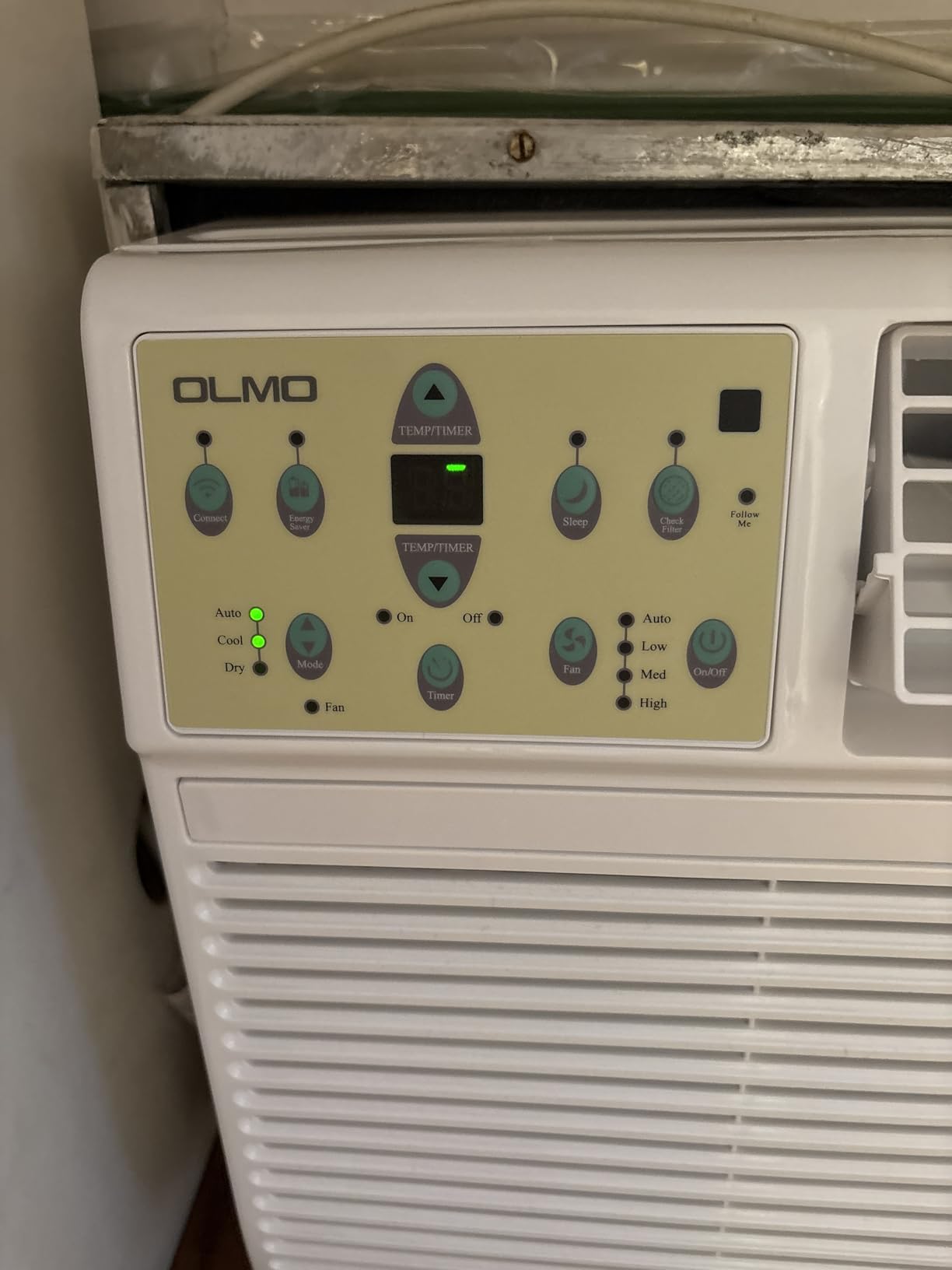 OLMO TTW 14,000 btu 230V Through-the-Wall Air Conditioner with Remote Control and built in Smart Kit, (Heating and Cooling) (R32 Refrigerant) - Customer Photo 4