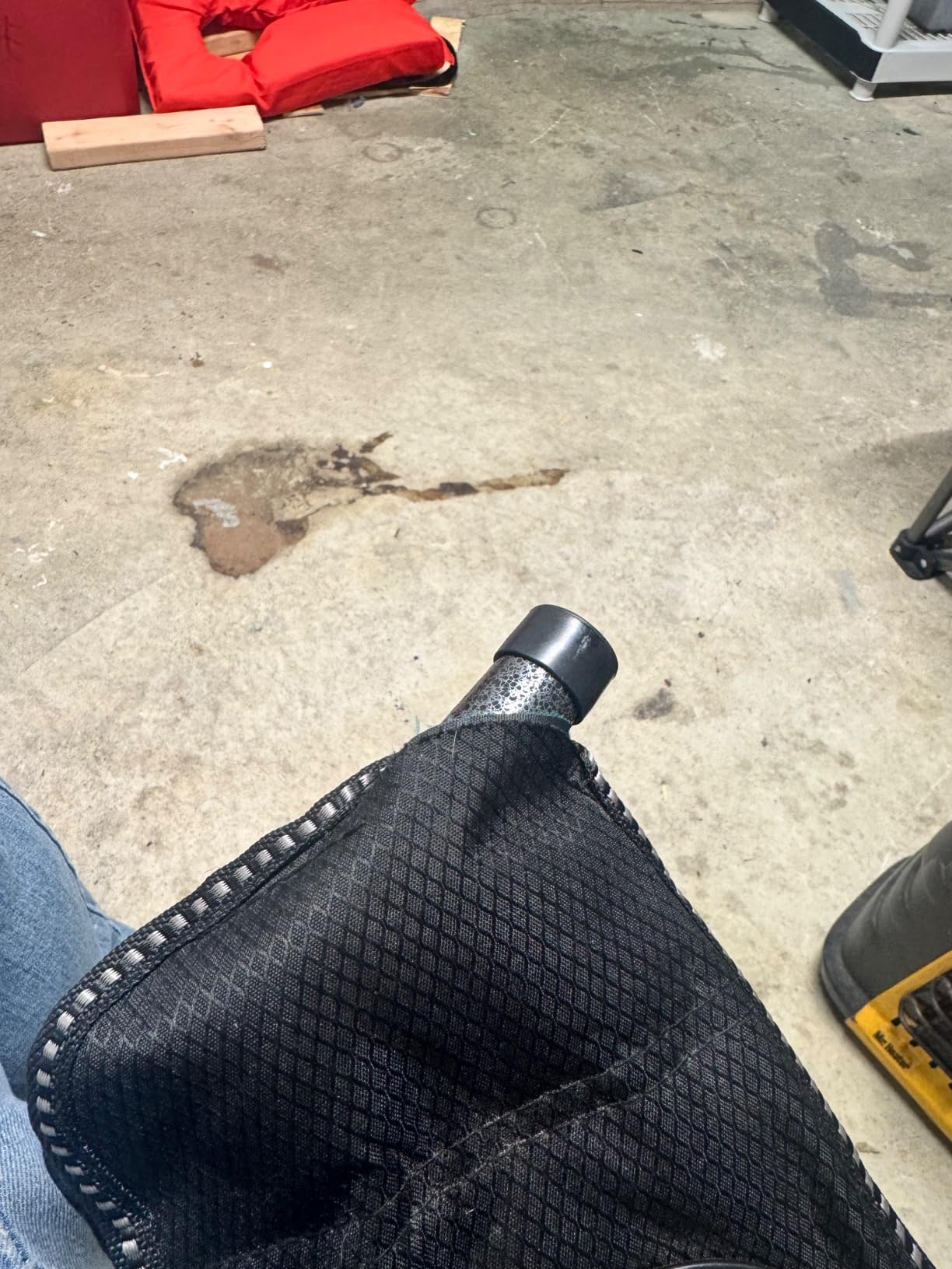 ALPHA CAMP Oversized Camping Folding Chair, Heavy Duty Support 450 LBS Steel Frame Collapsible Padded Arm Chair with Cup Holder Quad Lumbar Back, Portable for Outdoor - Customer Photo 1