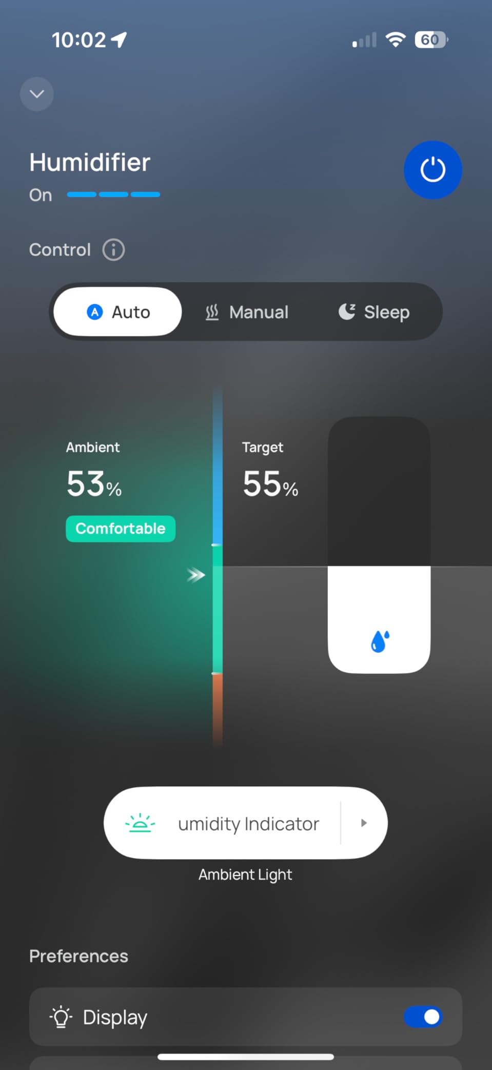 Dreo Smart Humidifiers for Bedroom, 6L Top Fill Supersized Cool Mist Humidifier for Large Room, 60 Hour Runtime, Quiet Ultrasonic Humidifiers for Plants, Baby, Indoor, Home, Night Light, Black - Customer Photo 3