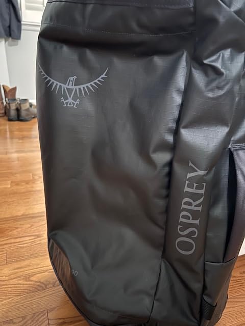 Transporter 40L Wheeled Travel Duffel Bag - Lightweight Carry On Rolling Suitcase for Men and Women, Raven Black Customer Review Transporter 40L Wheeled Travel Duffel Bag - Lightweight Carry On Rolling Suitcase for Men and Women, Raven Black - Customer Photo 4