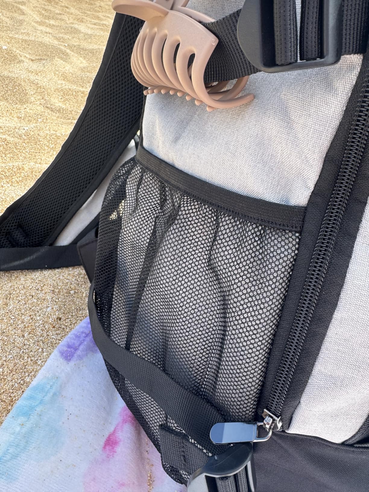 MIYCOO Cooler Backpack - 40 Cans Insulated Backpack Cooler for Men & Women, Portable 2 Leak Proof Compartments Coolers Bag for Beach Travel Picnic Lunch Hiking BBQ Camping - Customer Photo 2