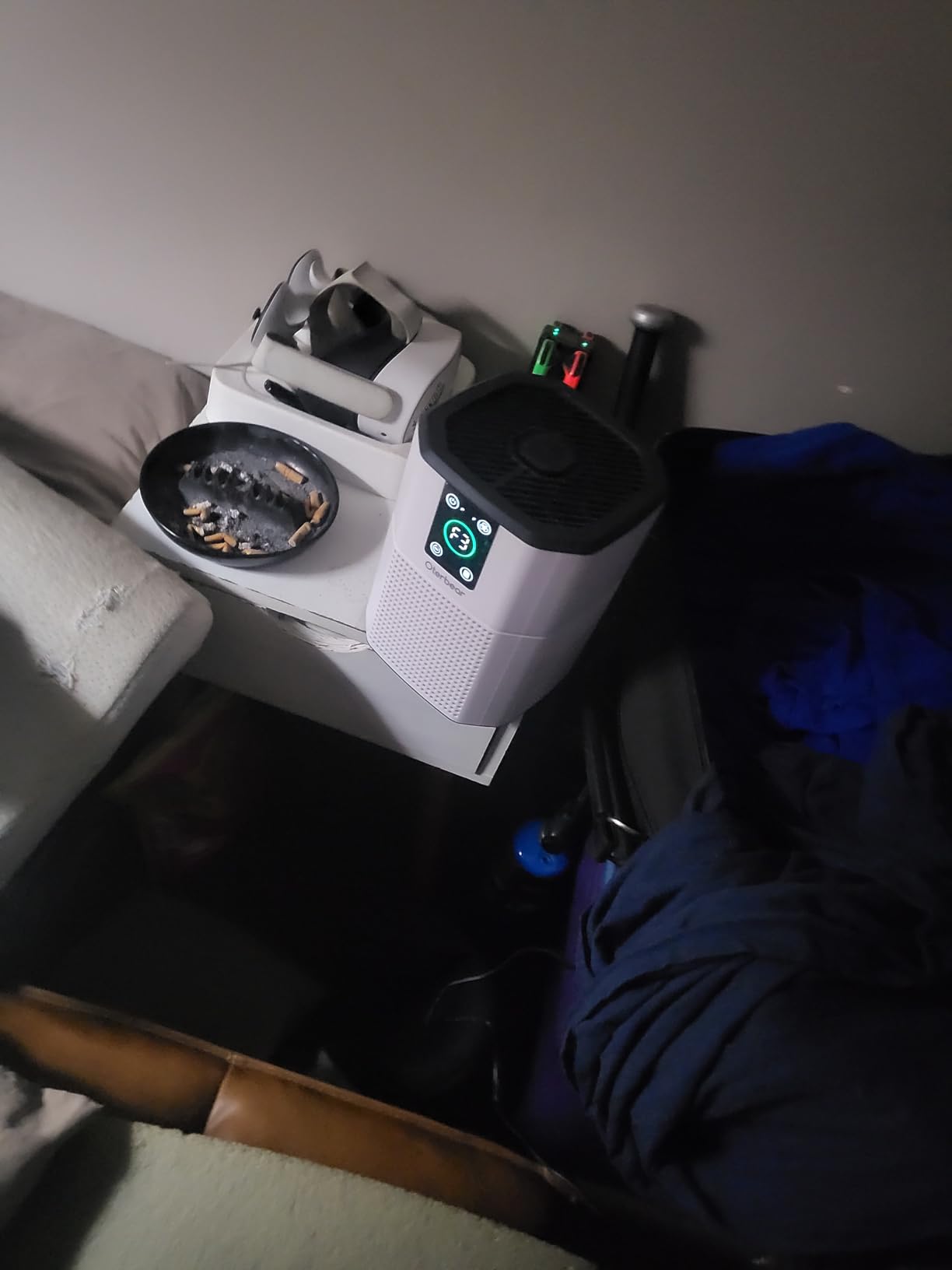 Air Purifiers for Bedroom Home Up to 1350 Ft², Oterbear Room Air Cleaner with H13 True HEPA Filter with Sleep Mode, Aroma Function, Ambient Light, Remove Dander Smoke Pollen Odor, White Customer Review Air Purifiers for Bedroom Home Up to 1350 Ft², Oterbear Room Air Cleaner with H13 True HEPA Filter with Sleep Mode, Aroma Function, Ambient Light, Remove Dander Smoke Pollen Odor, White - Customer Photo 1