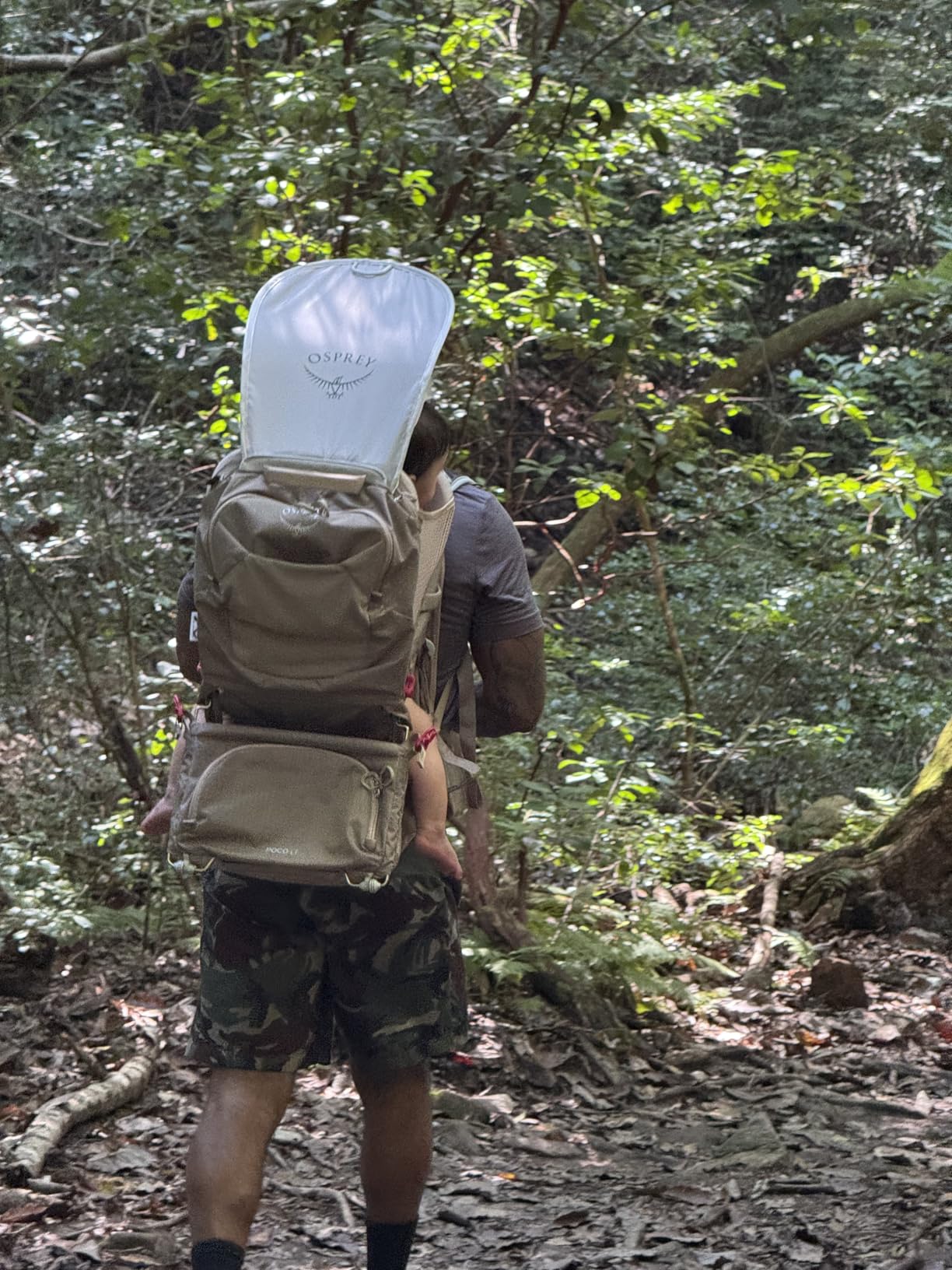 Osprey Poco LT Lightweight Child Carrier Backpack - Compact, Travel-Ready Kid Carrier with Sunshade and Adjustable Fit - Lightweight, Comfortable Hiking Carrier for Toddlers - Customer Photo 1