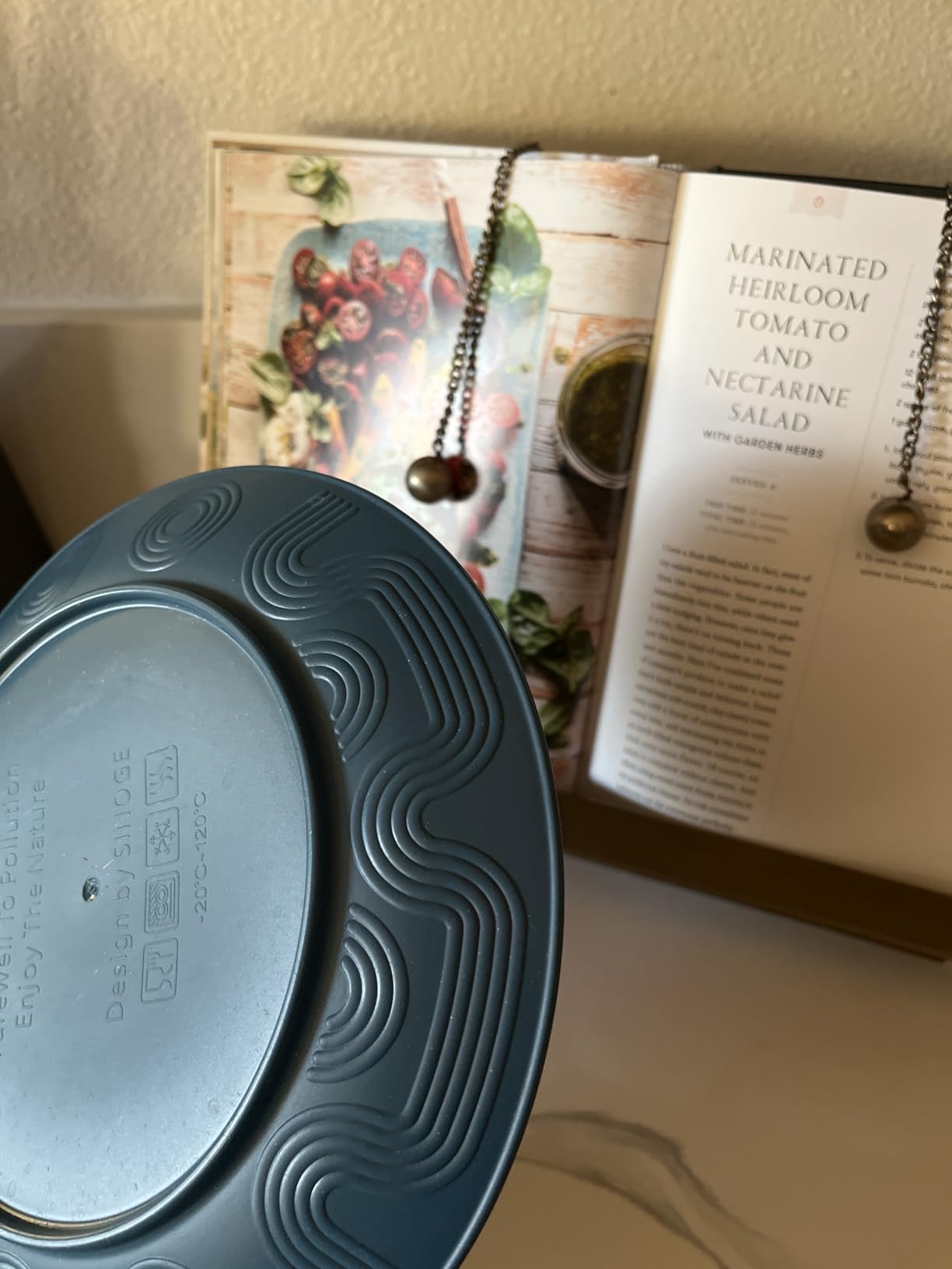 Homienly 40-Piece Premium Wheat Straw Dinnerware Sets, Service for 8, Unbreakable Plates and Bowls Set - Cups Sets, Dinner Plates, Bowls for Kitchen,Dishwasher and Microwave Safe Dishes Set - Multi - Customer Photo 2