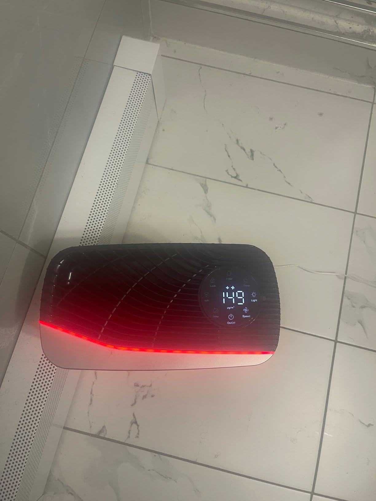 Jafanda Air Purifiers for Home Bedroom Large Room, Smart WiFi × Alexa Control Air purifier for Home Pets True HEPA Filter Activated Carbon Removes 99.99% of Allergens, Dust, Air Cleaner PM2.5 - Customer Photo 2