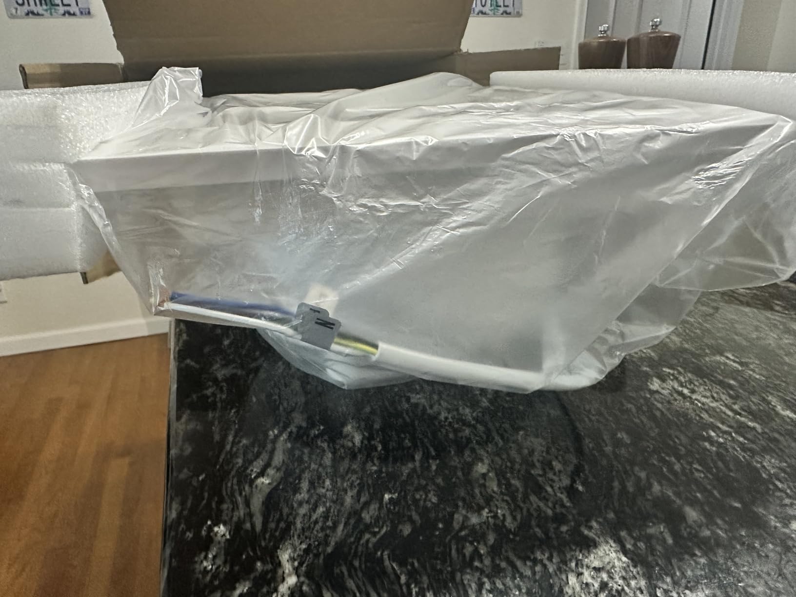 Bathroom Exhaust Fan with Light 12x12 IN Panel, Mounting Opening 10x10 IN 135CFM Ultra Quiet 1.0 Sone Exhaust Fan with 1500lm 6000K Light Ventilation Fan Combo for home, office etc Customer Review Bathroom Exhaust Fan with Light 12x12 IN Panel, Mounting Opening 10x10 IN 135CFM Ultra Quiet 1.0 Sone Exhaust Fan with 1500lm 6000K Light Ventilation Fan Combo for home, office etc - Customer Photo 1