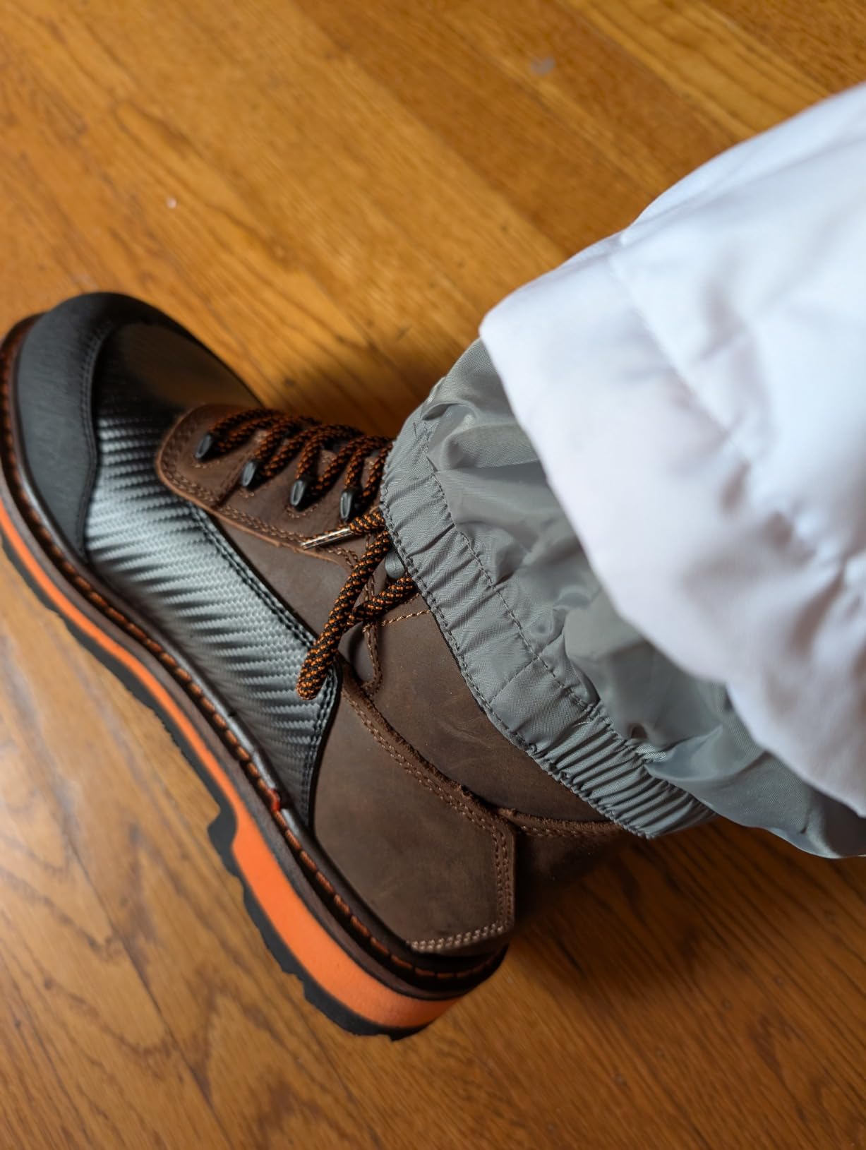 YEEFINE Men's Snow Ski Pants Insulated Waterproof Warm Winter Outdoor Snowboard Bibs with Suspenders Customer Review YEEFINE Men's Snow Ski Pants Insulated Waterproof Warm Winter Outdoor Snowboard Bibs with Suspenders - Customer Photo 3