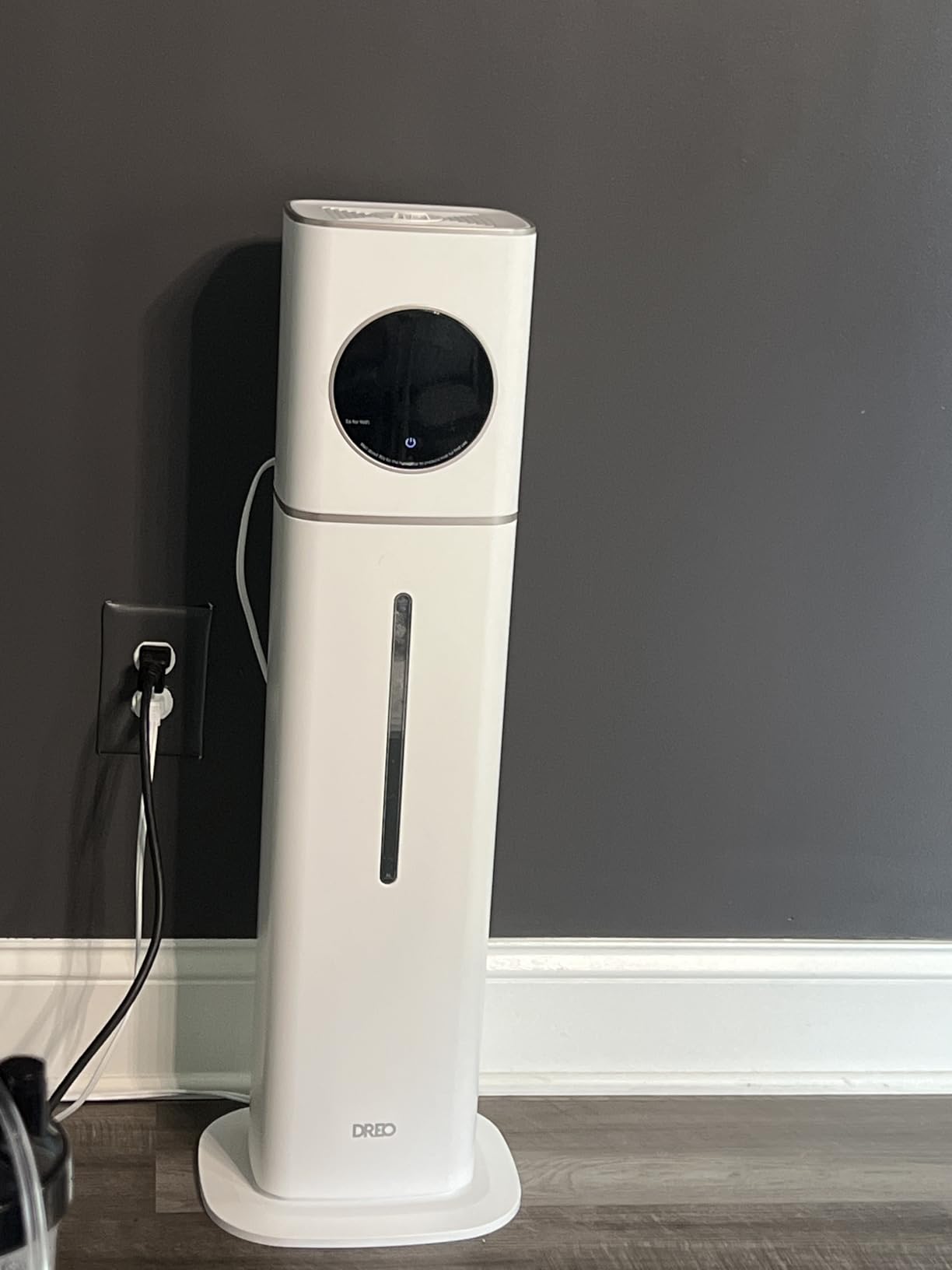 Dreo HM735S 11L Smart Humidifier Large Room 700 ft², 100H Cool Mist Air Humidifiers for Bedroom, Top-Fill Self-Cleaning Tank, 26dB, Auto Mode, Aroma Box, RGB Light, Remote & APP Control, Baby, White - Customer Photo 5