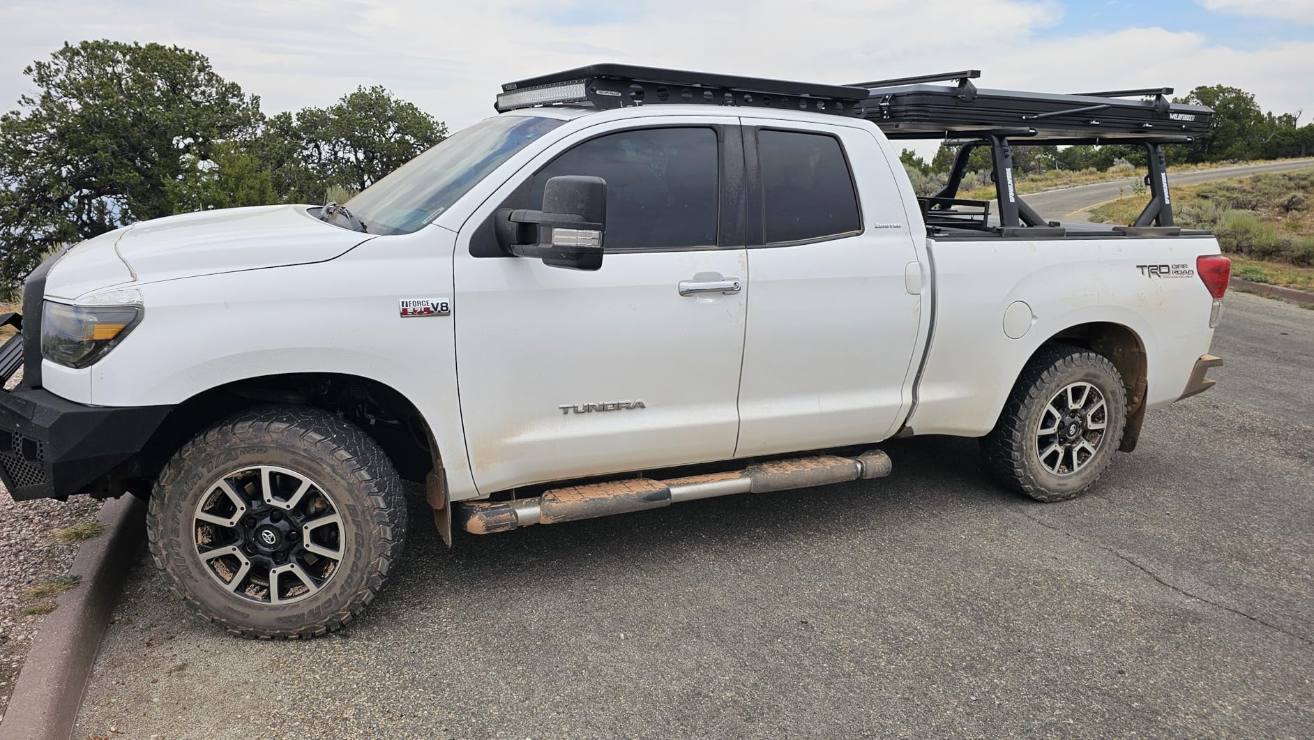 Rooftop Tent Hard Shell Roof Top Tent Hardshell Suitable for Jeep SUV Truck Van,Camping Car Roof for 2-3 Person - Customer Photo 1