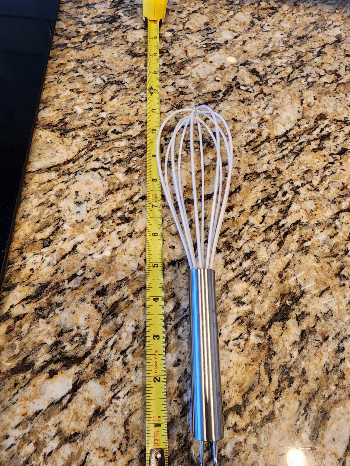 Silicone Cooking Utensils Set - 600°F Heat Resistant, Nonstick Kitchen Utensil Set with Spatulas, Spoons, Whisk, Tongs, BPA Free, Dishwasher Safe, Black - Customer Photo 5