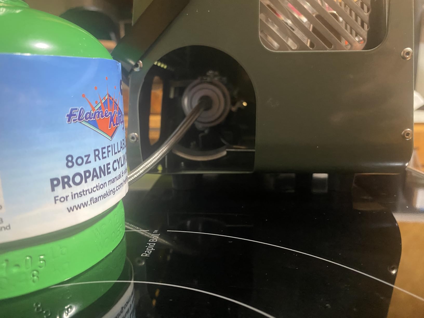 Naturehike Portable 3-in-1 Camping Heater, 3750 BTU Butane Tent Heater with Insulated Shelf & Handle - Customer Photo 2