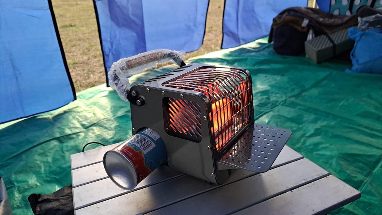 Naturehike Portable 3-in-1 Camping Heater, 3750 BTU Butane Tent Heater with Insulated Shelf & Handle - Customer Photo 4