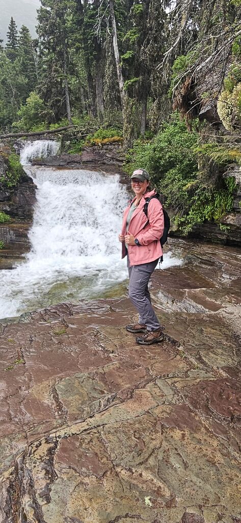 Oalka Women's Hiking Pants Water Resistant Quick Dry Cargo Pockets Pants - Customer Photo 1