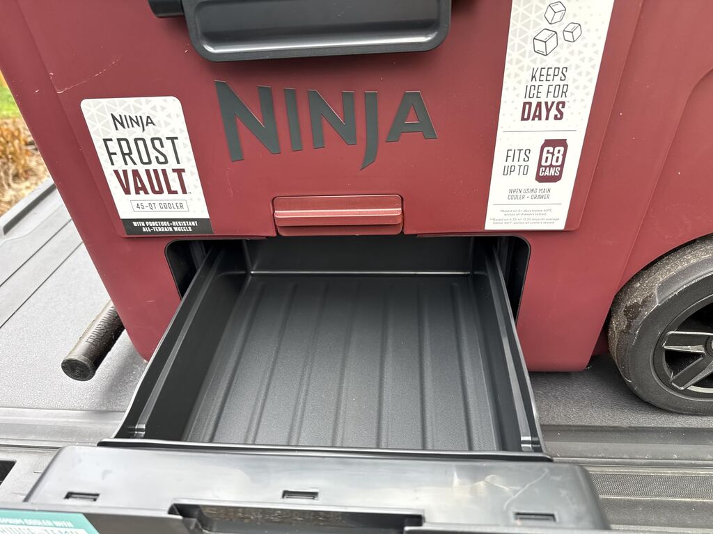 Ninja FrostVault 45QT Cooler with Wheels | Insulated with Temp Dry Storage Drawer - Customer Photo 1