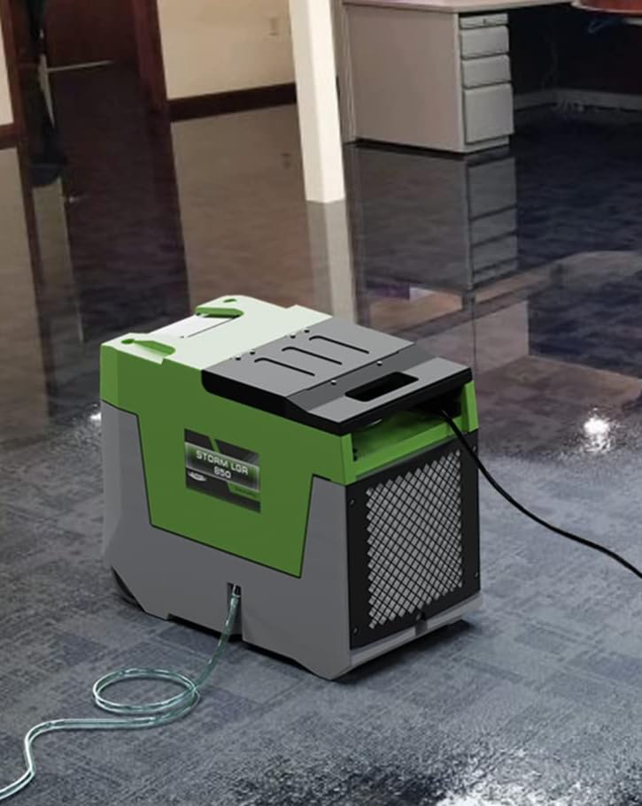 ALORAIR 180 PPD Commercial Dehumidifier Smart APP Control, 28 Gallons Industrial Dehumidifier for Home, Basements, Garages, Crawl Space, Water Damage Restoration, Storm LGR 850X - Customer Photo 1