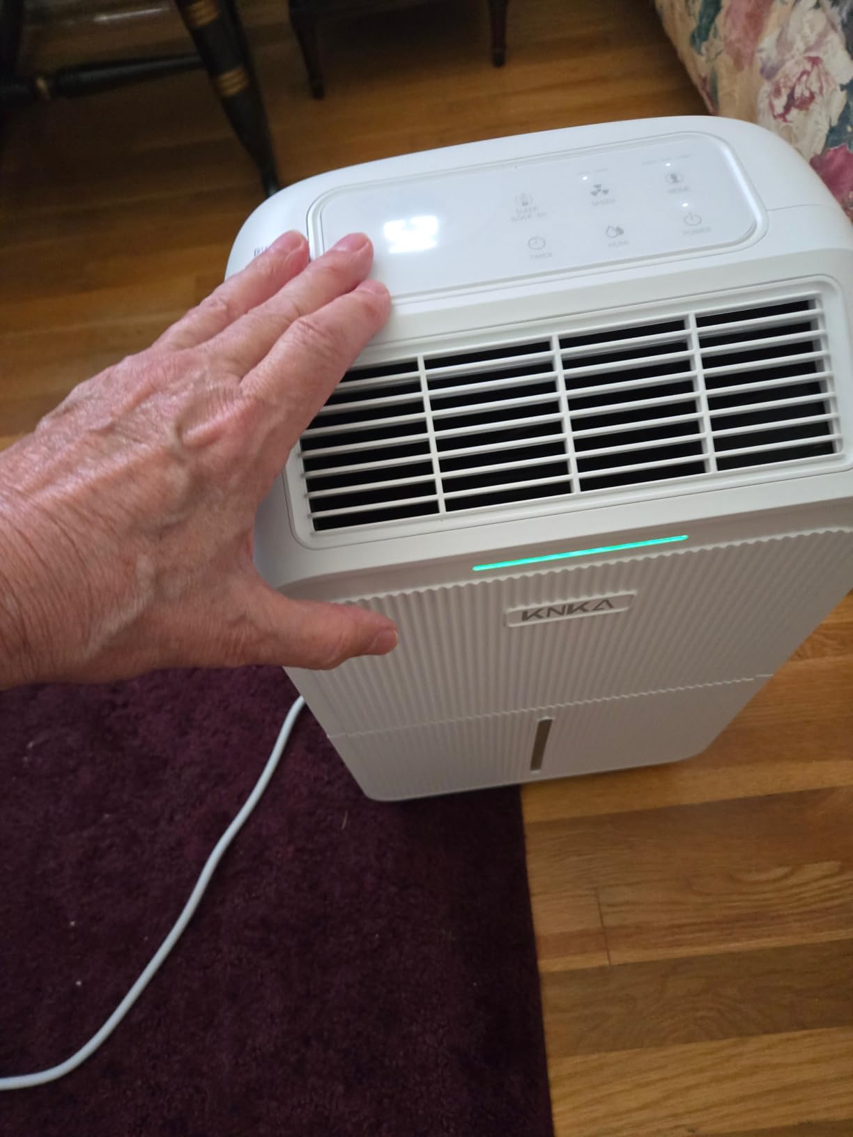 2500 Sq.Ft Dehumidifiers for Home with Drain Hose Max 34 Pints, Dehumidifier for Basement, Bedroom, Bathroom, Large Room, Three Modes, Intelligent Humidity Control, Dry Clothes, 24HR Timer - Customer Photo 1