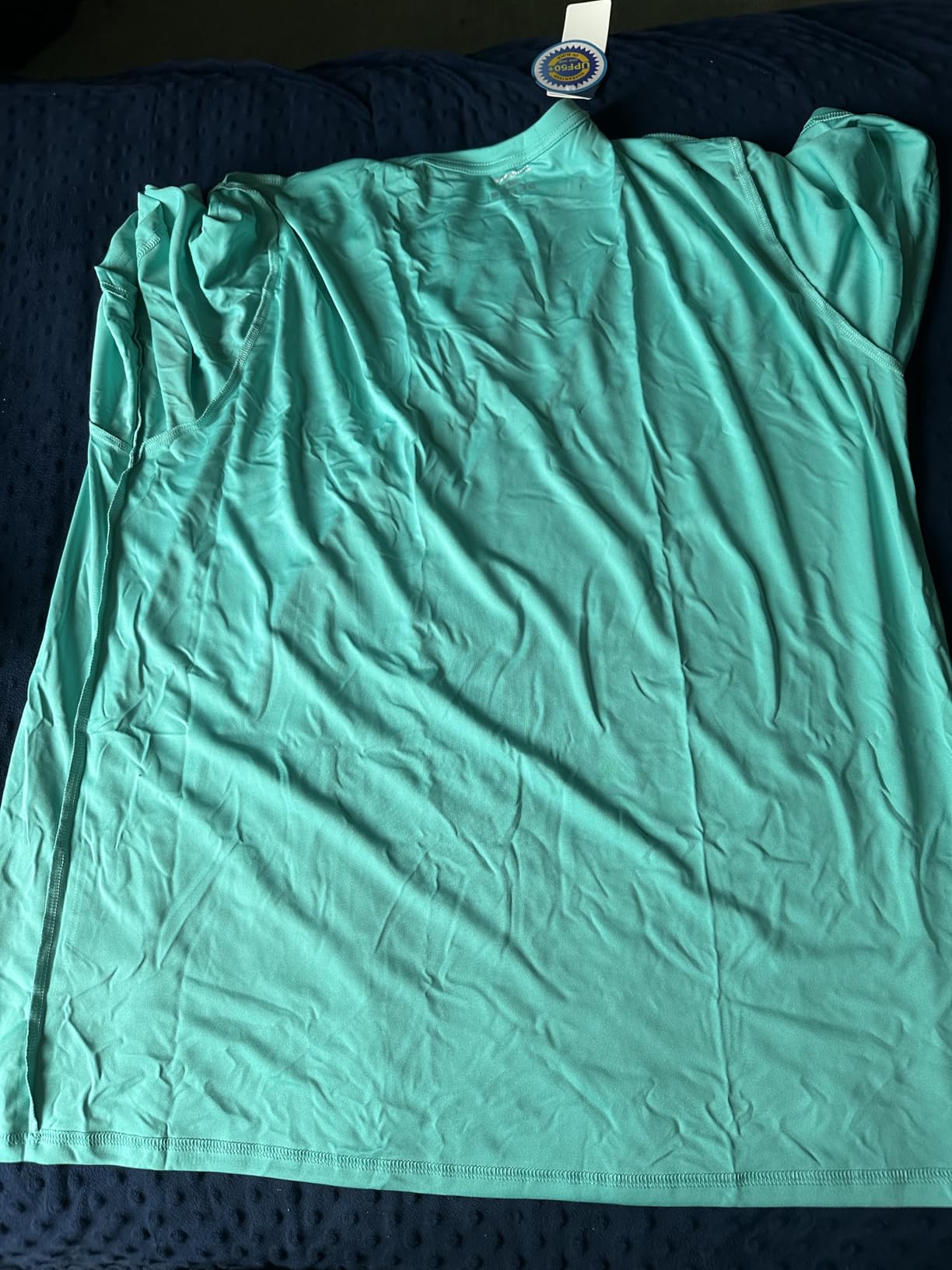 Men's UPF 50+ Sun Protection Dry Fit Workout T-Shirts Rash Guard Swim Shirts Moisture Wicking Tee for Athletic, Beach, Hiking - Customer Photo 2