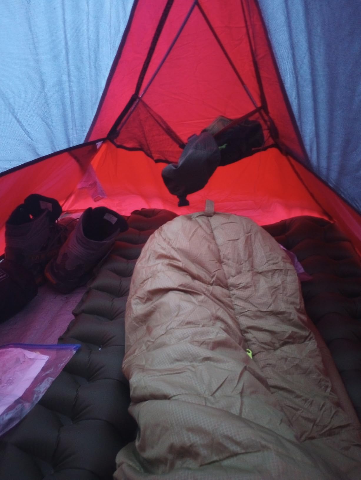 Gear Doctors® Ether 17.5oz Ultralight Camping Sleeping Pad – Backpacking Air Mattress – Camping Mattress Pad – Compact Inflatable Sleeping Mat for Backpacking, Comfortable Outdoor Hiking, Tent, Travel - Customer Photo 1