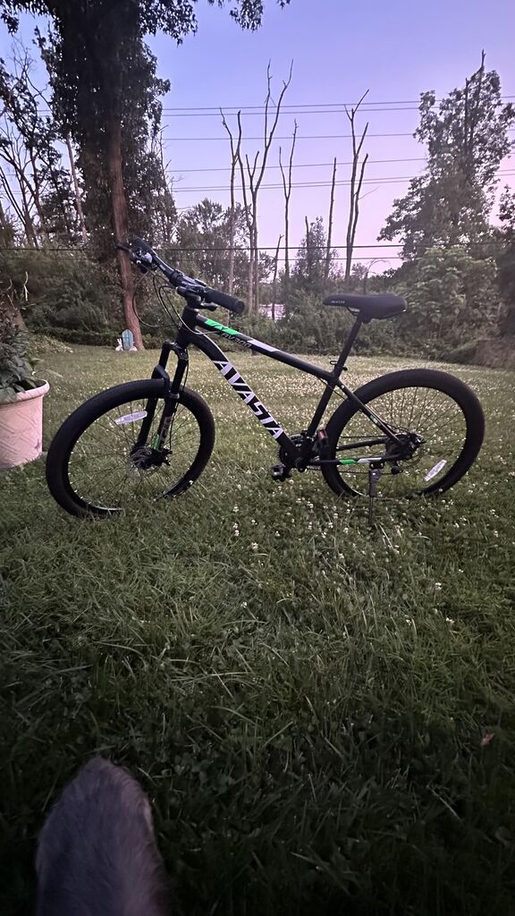 AVASTA AV300 26 27.5 inch Mountain Bike with 21-Speed,Aluminum Frame, Dual Disc Brake, Comfortable Saddle,Multiple Colors Customer Review AVASTA AV300 26 27.5 inch Mountain Bike with 21-Speed,Aluminum Frame, Dual Disc Brake, Comfortable Saddle,Multiple Colors - Customer Photo 3