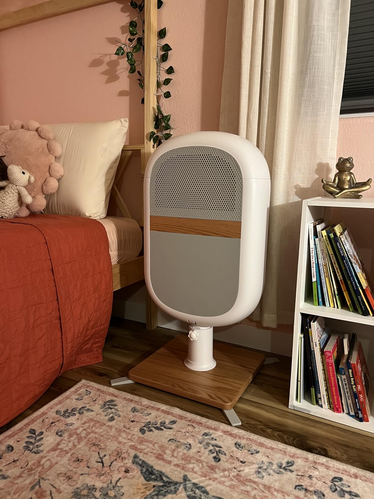 Air Purifier for Baby | Proprietary Safe-Sleep Design | Medical-Grade HEPA Filtration | Laser-Accurate Air Quality & Temp Sensors | Smart Parent-Approved Features - Customer Photo 1