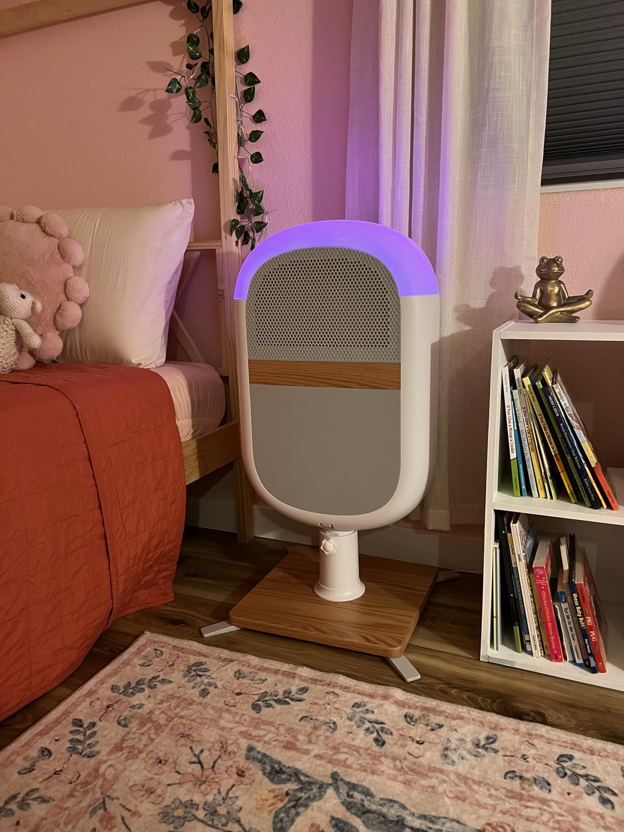 Air Purifier for Baby | Proprietary Safe-Sleep Design | Medical-Grade HEPA Filtration | Laser-Accurate Air Quality & Temp Sensors | Smart Parent-Approved Features - Customer Photo 2