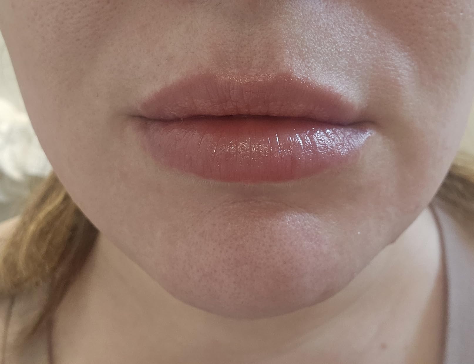 Handmade Heroes 100% Natural Vegan Tinted Lip Gloss with Hyaluronic Acid - Lightweight Moisturizing Soft Lipstick for Dry Lips - Mood (Dark Red) - Customer Photo 1