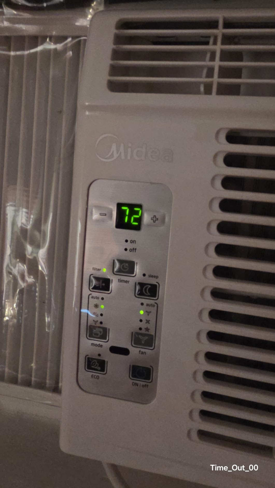 Midea 5,000 BTU Window Air Conditioner, Cools up to 150 Sq. Ft. with Easy-to-Use Reusable Filter, Remote, Perfect AC for Bedroom, Living Room, Home Office, Electronic Control - Customer Photo 1