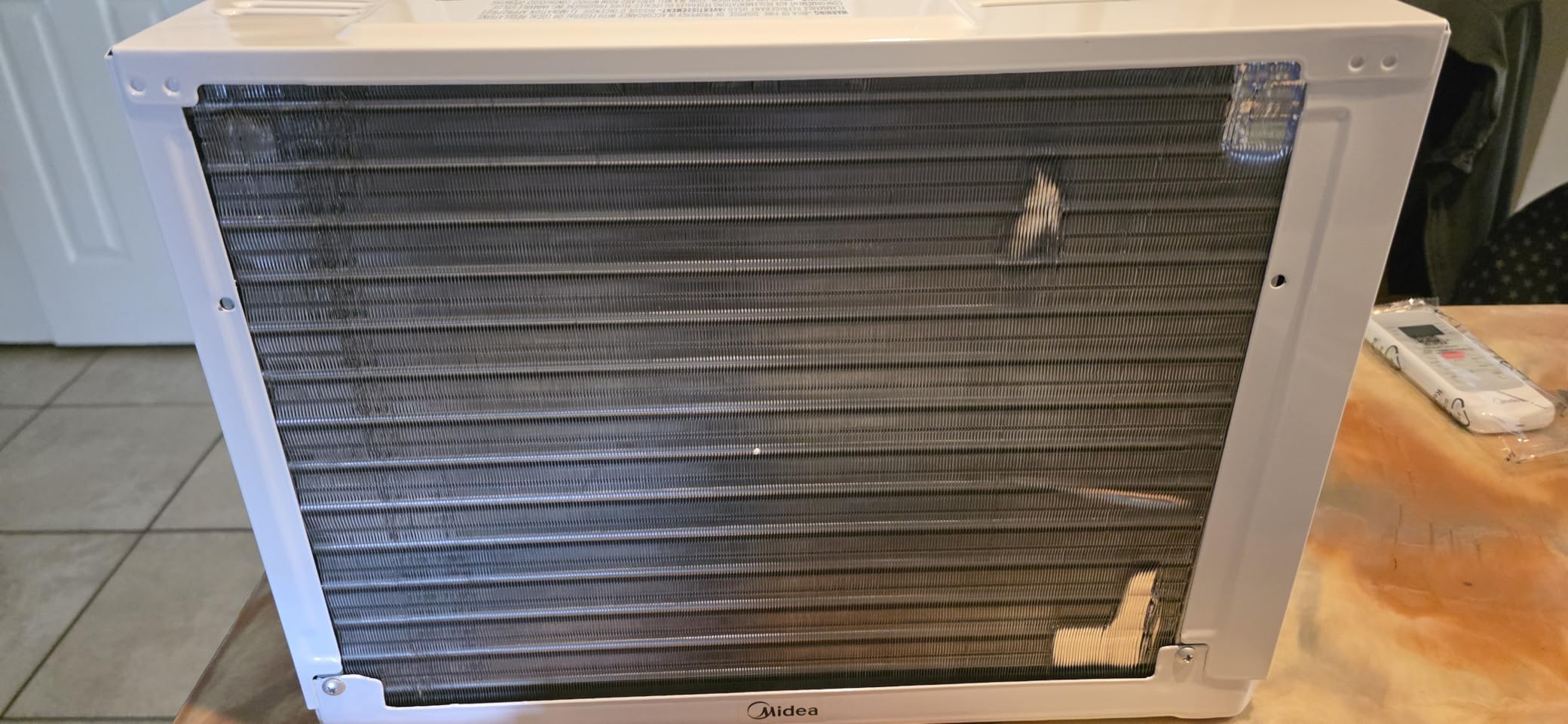 Midea 5,000 BTU Window Air Conditioner, Cools up to 150 Sq. Ft. with Easy-to-Use Reusable Filter, Remote, Perfect AC for Bedroom, Living Room, Home Office, Electronic Control - Customer Photo 3