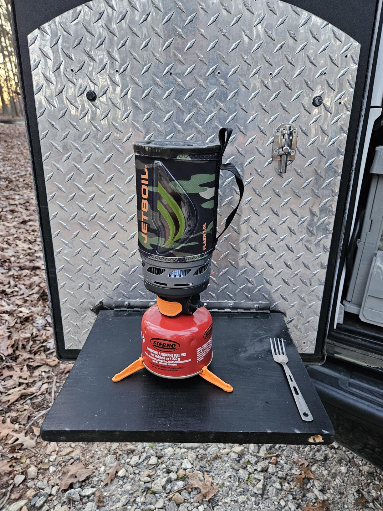 Jetboil Flash 1.0L Portable Fast Boil Stove for Camping and Backpacking with 1-Step Auto Ignition, New for 2025, Propane/Isobutane Burner with Cooking Cup - Customer Photo 2