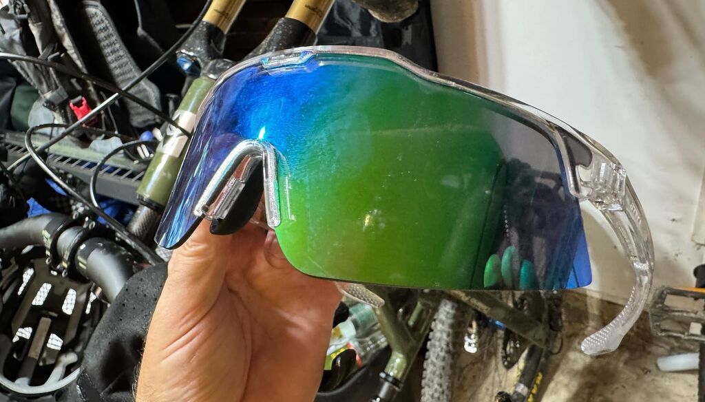 ATTCL Unisex TR90 Cycling Sunglasses for Men Women - PC Lens Sports Glasses Biking Fishing Running - Customer Photo 2