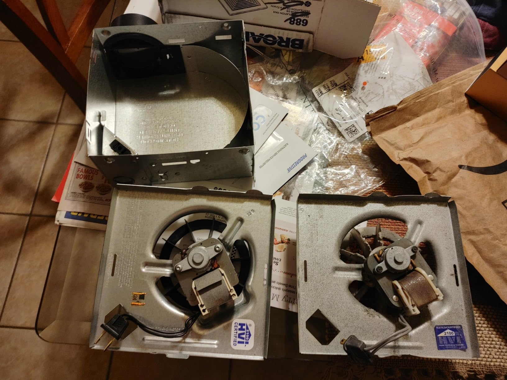 Broan-NuTone® Bathroom Exhaust Fan, 50 CFM Modern Grille, Energy Star Fan, 2.0 Sones - Customer Photo 3