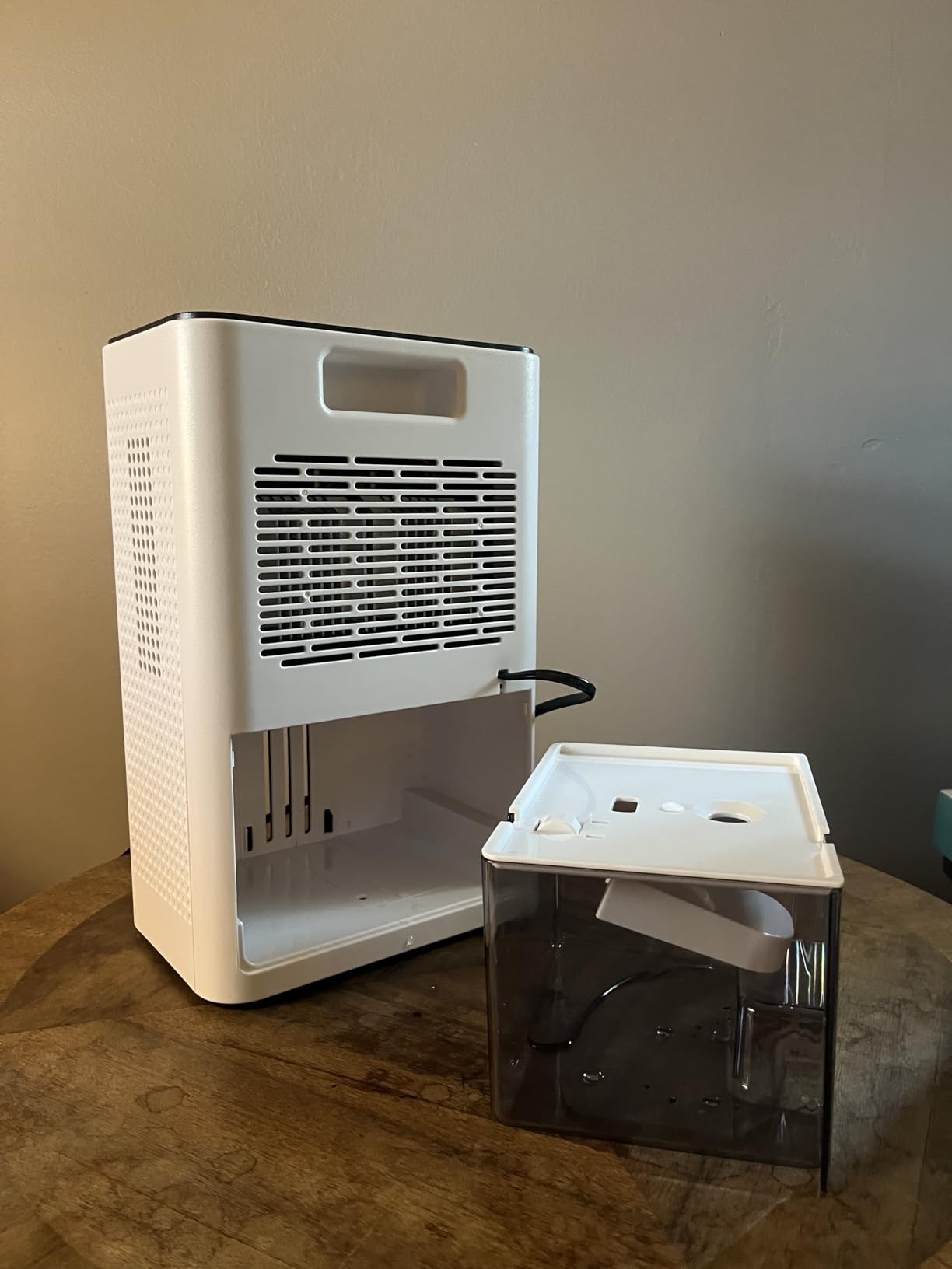 COLAZE 50 Pint Dehumidifier, Dehumidifier for Basement with Drain Hose, Dehumidifiers for Home up to 4,500 Sq. Ft, Ideal for Bedroom, Bathroom & Large Rooms, Smart Control, 24H-Timer & Auto Defrost - Customer Photo 1