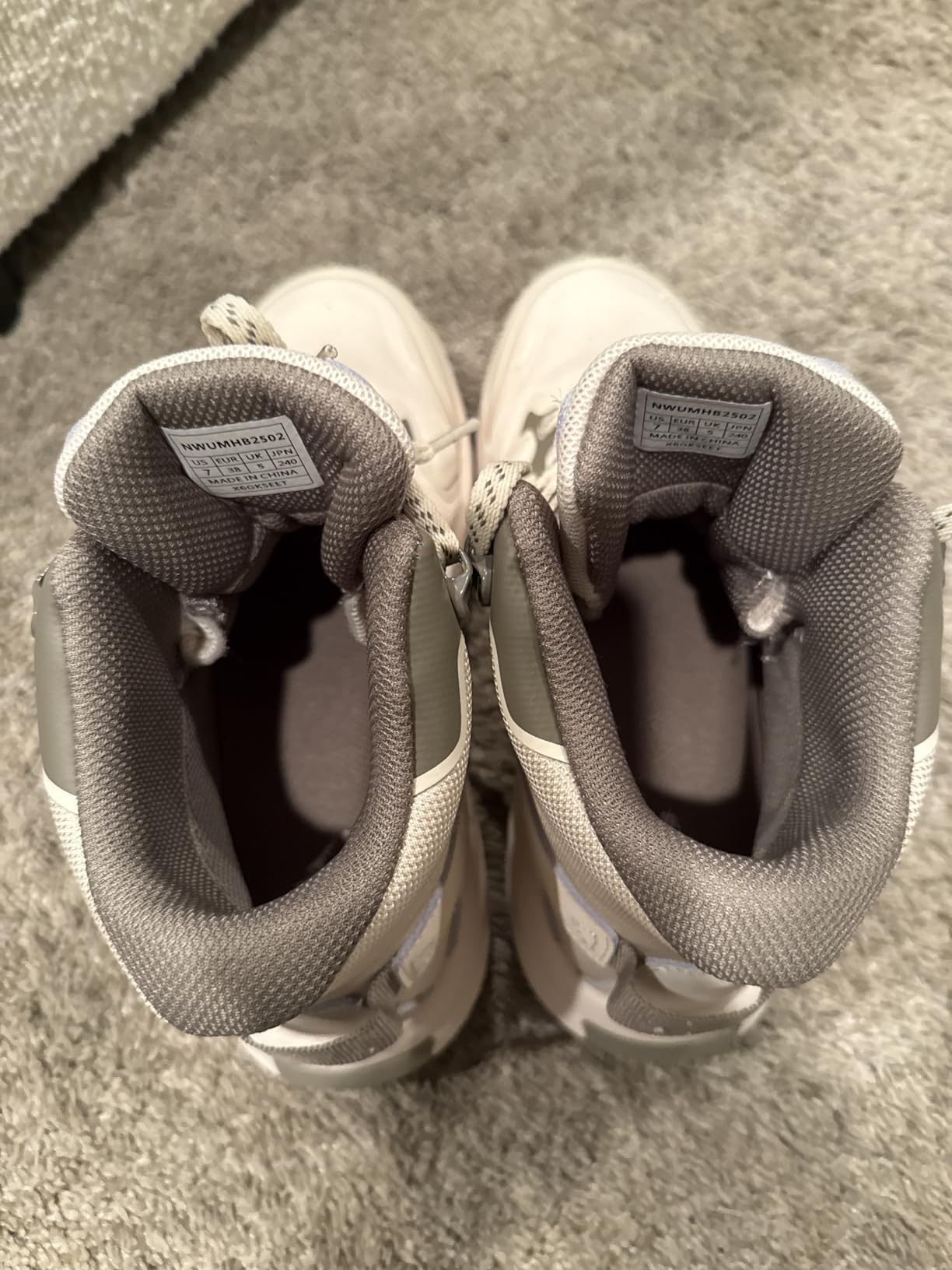 NORTIV 8 Women's Hiking Boots Waterproof with Arch Support Sneakers Walking Outdoor Comfortable Lightweight Boot Echo Mid - Customer Photo 2