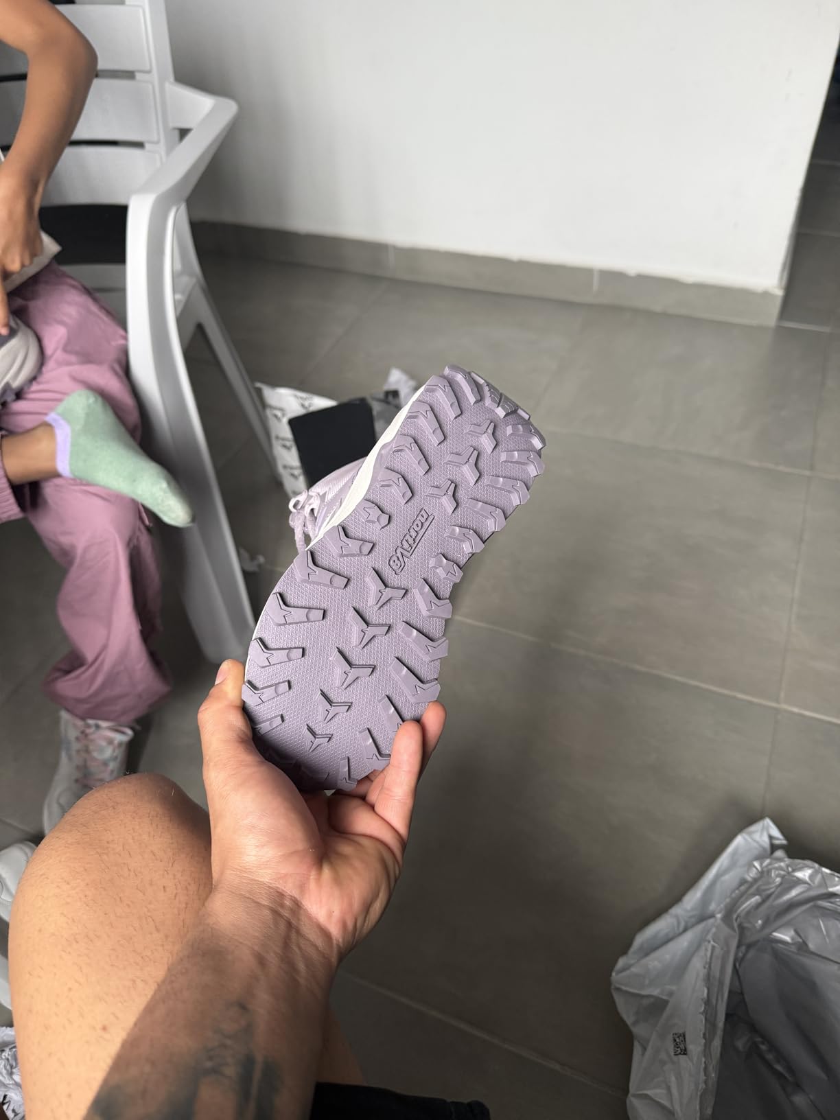 NORTIV 8 Women's Hiking Boots Waterproof with Arch Support Sneakers Walking Outdoor Comfortable Lightweight Boot Echo Mid - Customer Photo 4