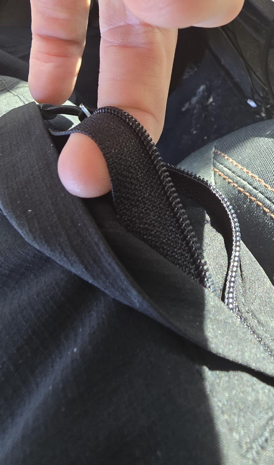 Mens Hiking Pants Lightweight Cargo Work Tactical Nylon Stretch Waterproof Quick Dry Fishing Travel Outdoor 6 Pockets - Customer Photo 5