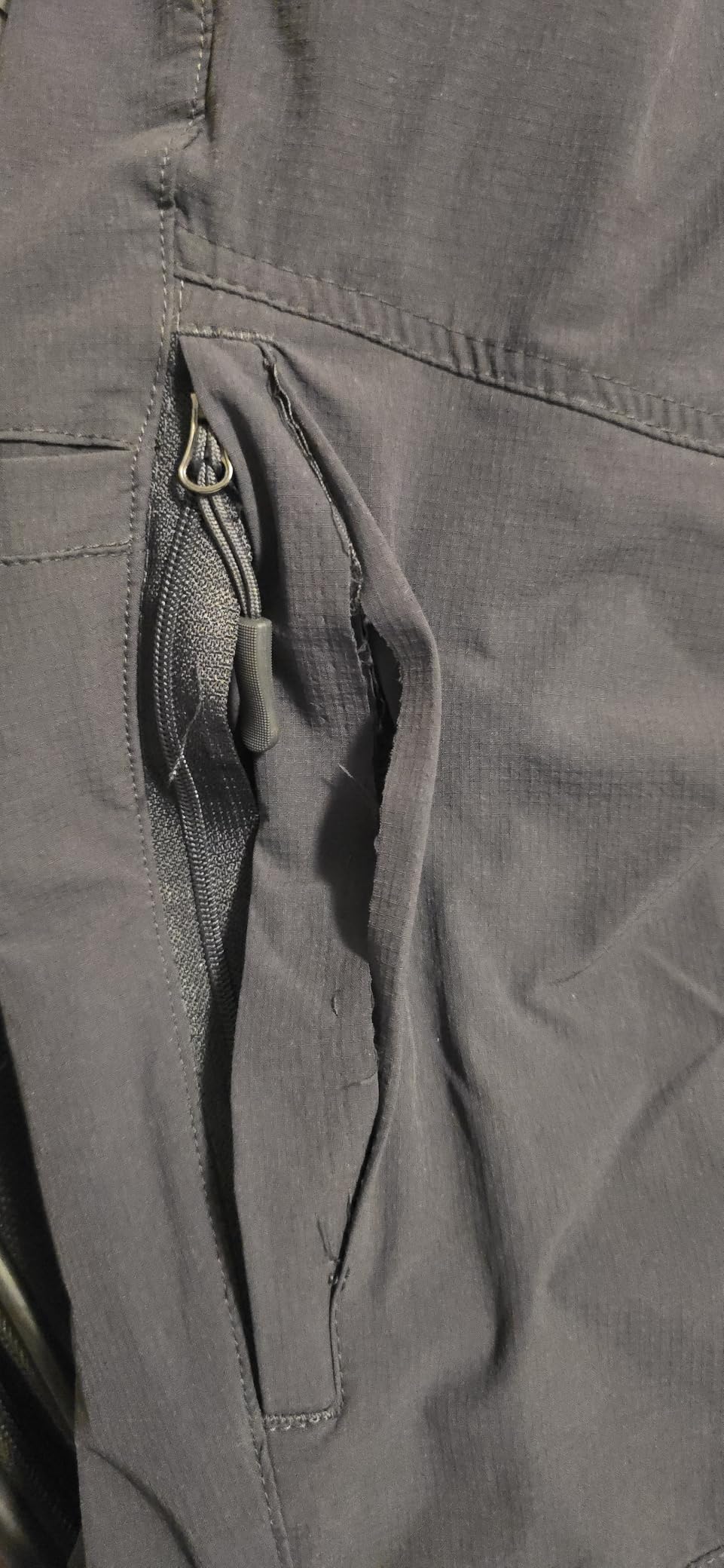 Hiking Pants for Men Lightweight Cargo Work Tactical Nylon Flex Waterproof Quick Dry Fishing Travel Outdoor - Customer Photo 3