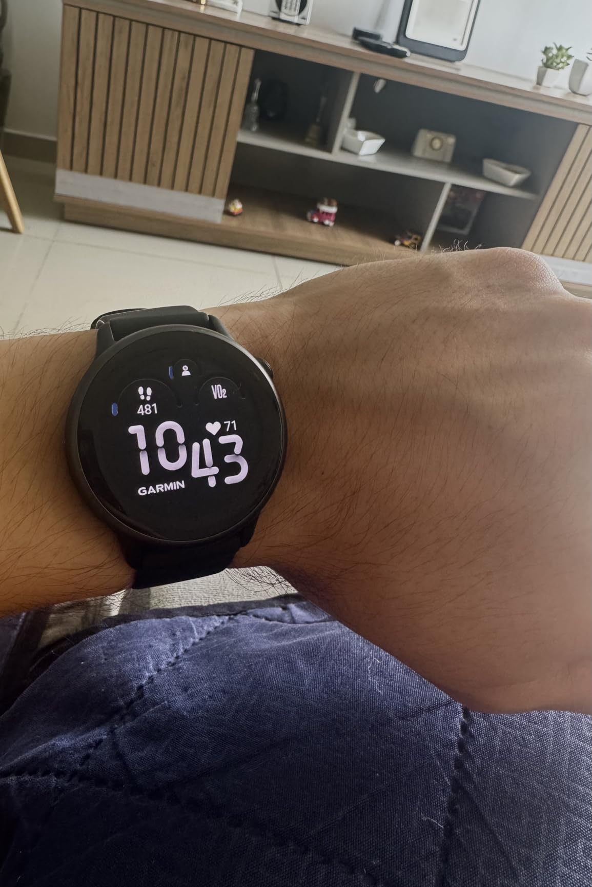 Garmin vívoactive® 6, Health and Fitness GPS Smartwatch, AMOLED Display, Up to 11 Days of Battery, Slate with Black Band Customer Review Garmin vívoactive® 6, Health and Fitness GPS Smartwatch, AMOLED Display, Up to 11 Days of Battery, Slate with Black Band - Customer Photo 1