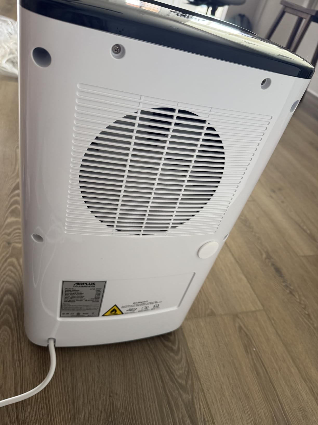 AIRPLUS 4500 Sq. Ft Dehumidifiers for Home, 70 Pints Dehumidifier for Basement with Drain Hose, Continuous Drainage, Intelligent Humidistat, Dehumidifier for bathroom, bedroom, Large Room - Customer Photo 2