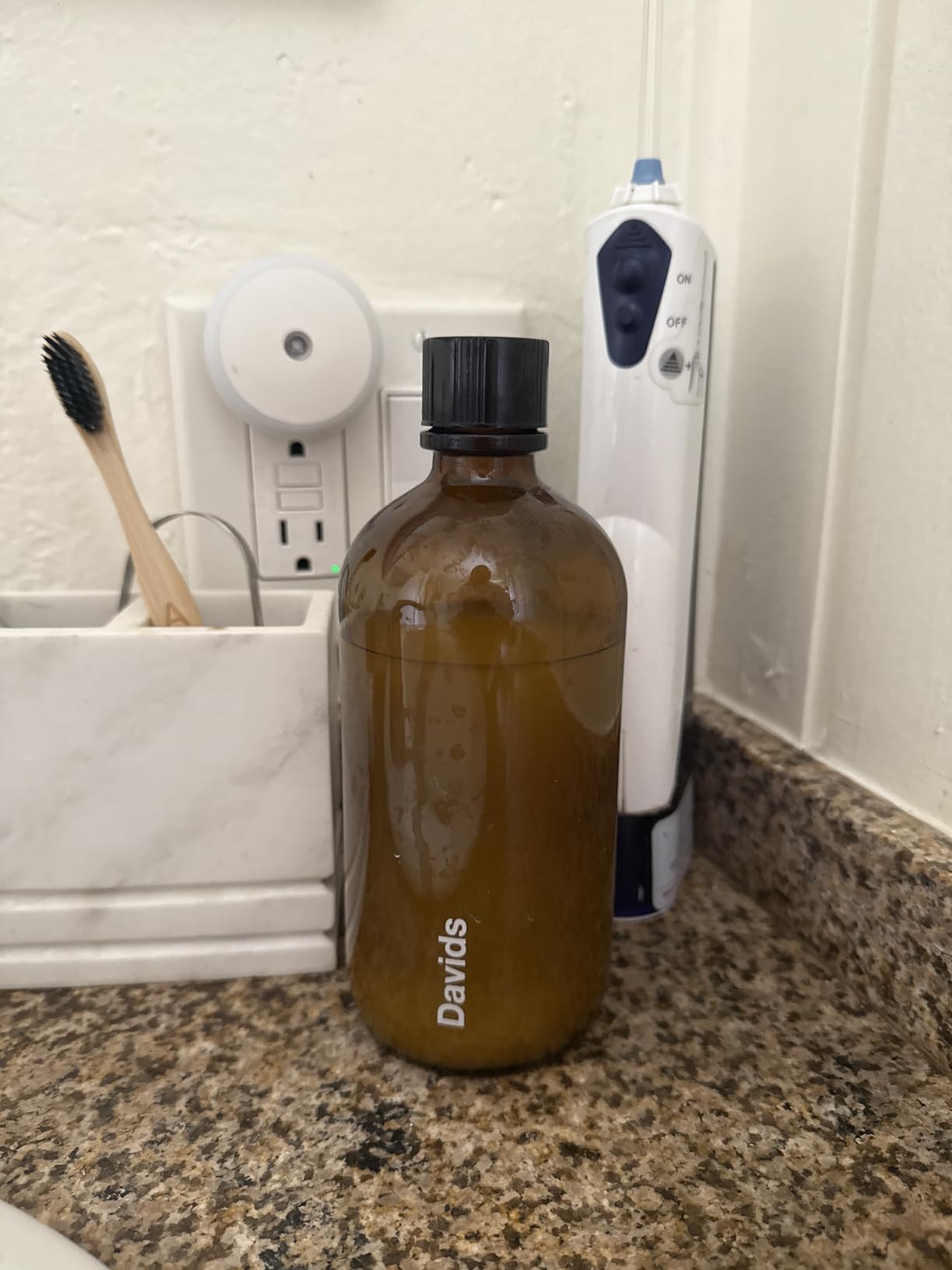 Davids Hydroxi Fresh Breath Mouthwash Starter Kit, Alcohol-Free, Fluoride-Free, Nano-Hydroxyapatite for Remineralizing & Enamel Health, Relieves Dry Mouth, Fresh Mint, 16 fl oz - Customer Photo 1