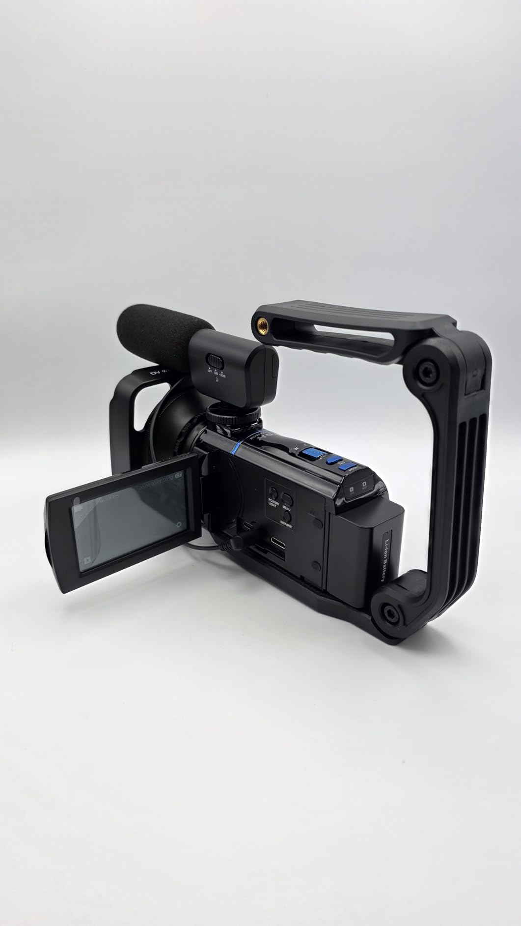 5K Video Camera Camcorder, UHD 64MP Vlogging Camera for YouTube with 3